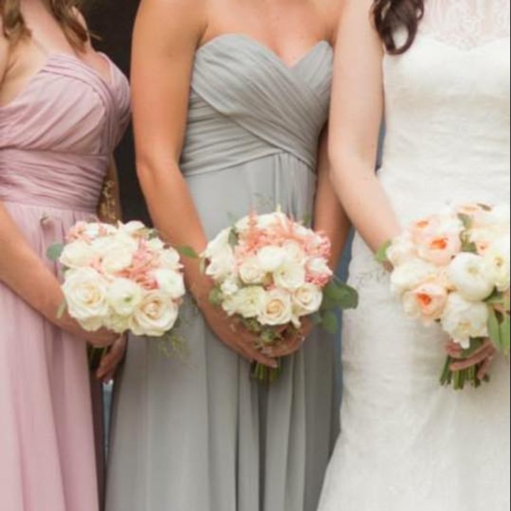 Allure Bridesmaid Dress Gray
